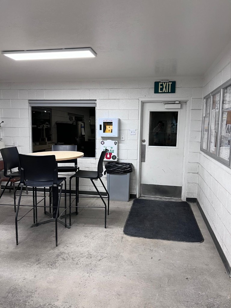 Industrial breakroom and common area after service. Photo 4 of 4.